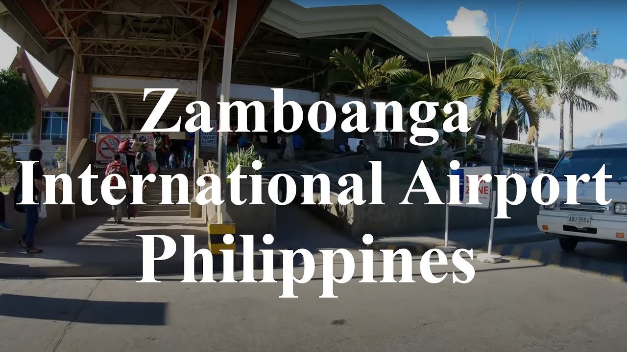 Walking tour at Zamboanga International Airport, Philippines