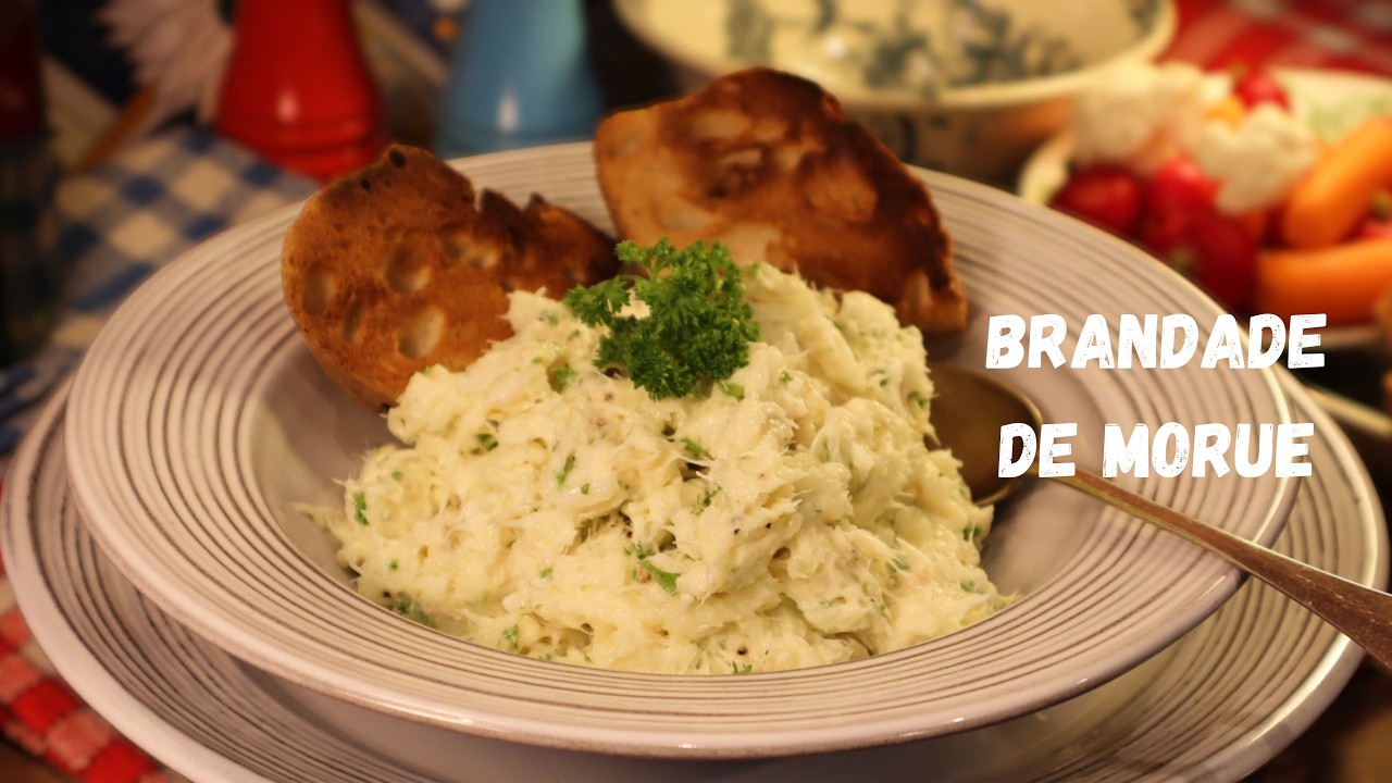 Ma BRANDADE DE MORUE (Cabillaud) TRADITIONNELLE - Sans pommes de terre ! sur Gourmandises TV