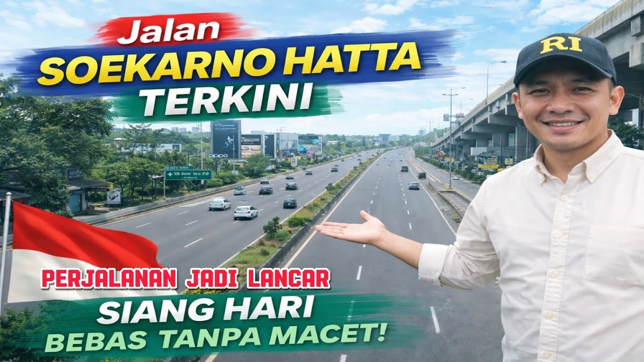 Jalan Soekarno hatta bandung kini tampil beda 