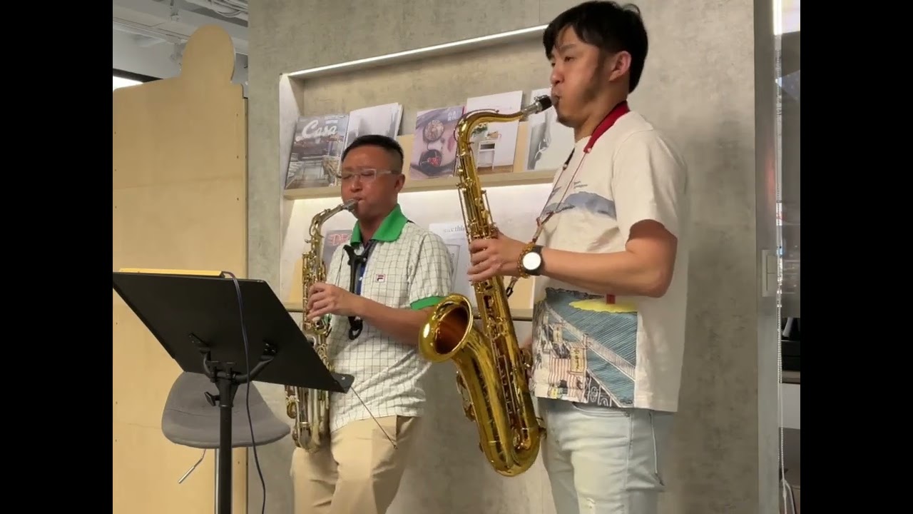 Autumn Leaves Alto & Tenor saxophone 陳冠元薩克斯風Jazz Standard