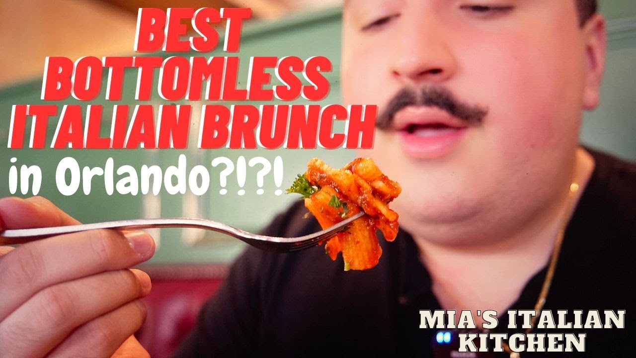 BEST Bottomless Italian Brunch in Orlando!!!!!!