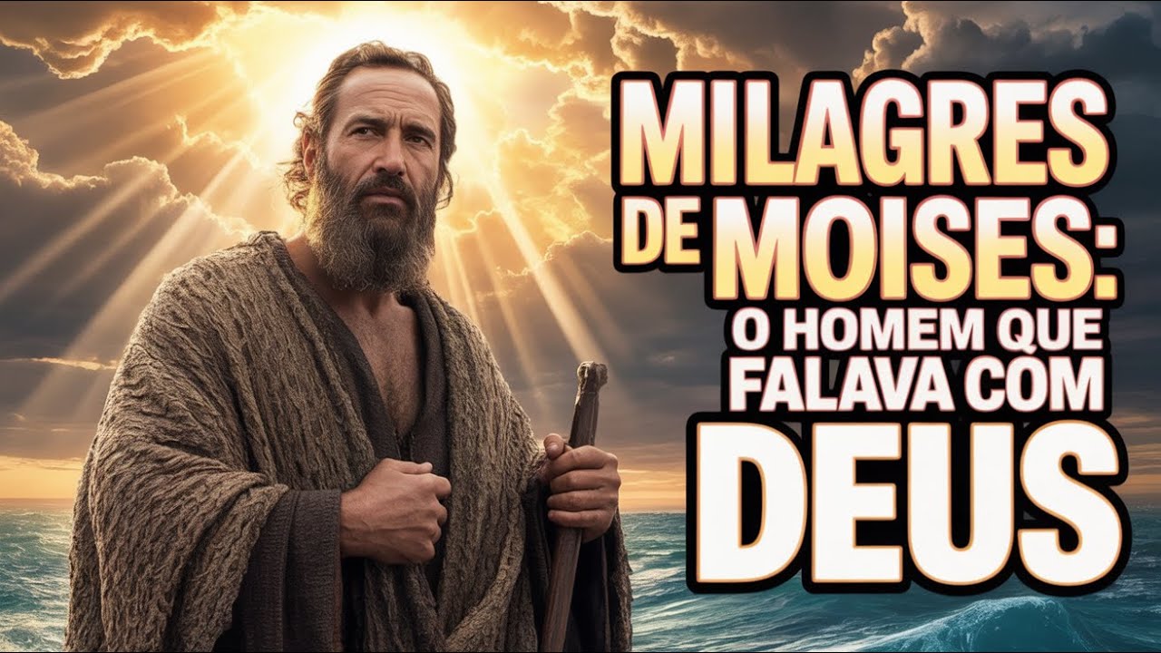 MOISÉS: O LIBERTADOR PROFÉTICO QUE FALOU COM DEUS E MANIFESTOU MILAGRES CELESTIAIS 🕊️✨