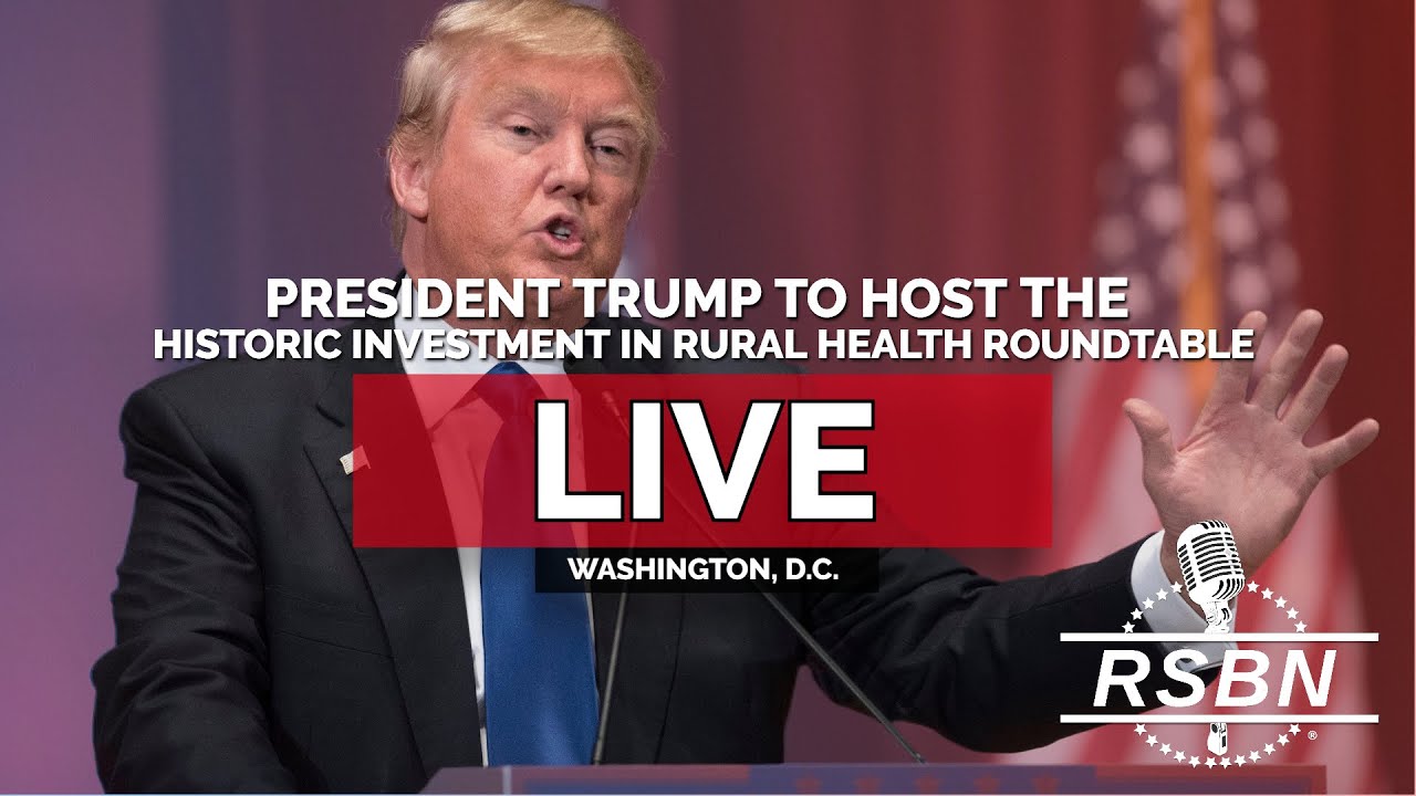 REPLAY: President Trump to Host The Great, Historic Investment in Rural Health Roundtable - 01/16/26