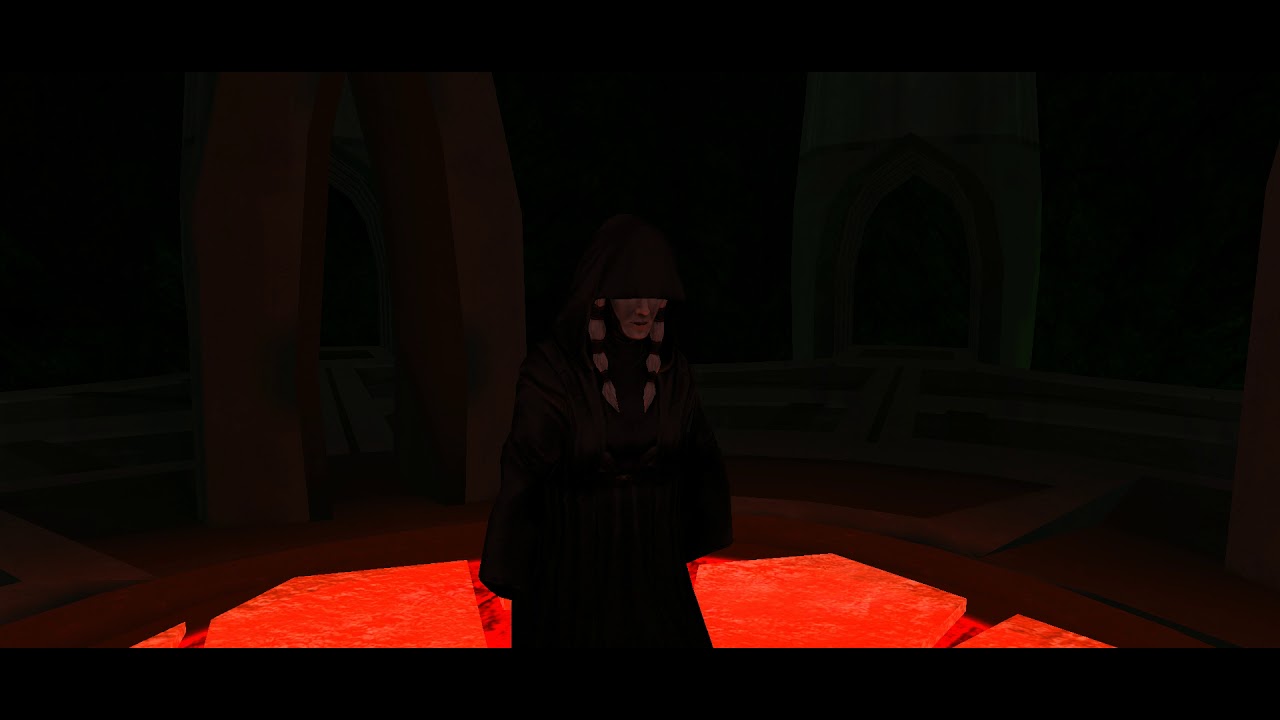 Star Wars KOTOR II Meetra Surik vs Darth Traya JK style