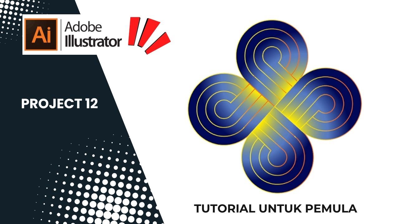 Tutorial Membuat Gambar Lingkaran Menarik dengan Adobe Illustrator 
