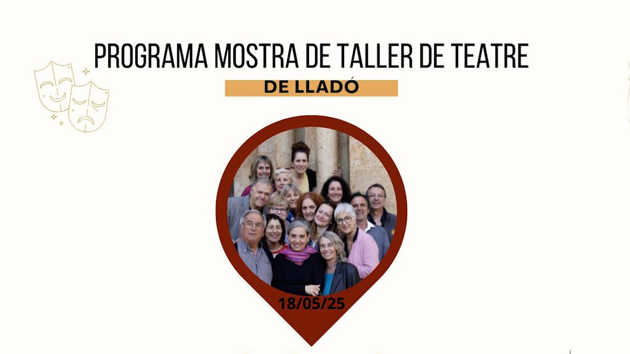1a MOSTRA DE TEATRE DE LLADÓ.