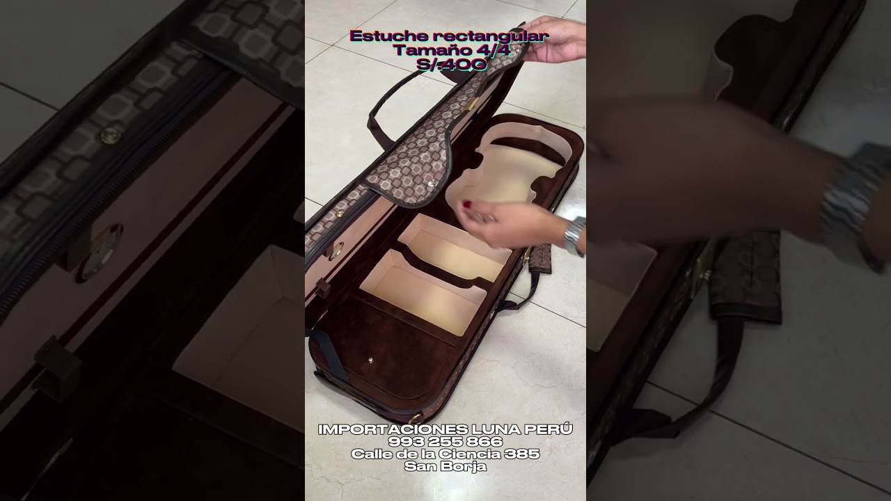 ESTUCHES IMPORTADOS PARA VIOLIN EN IMPORTACIONES LUNA