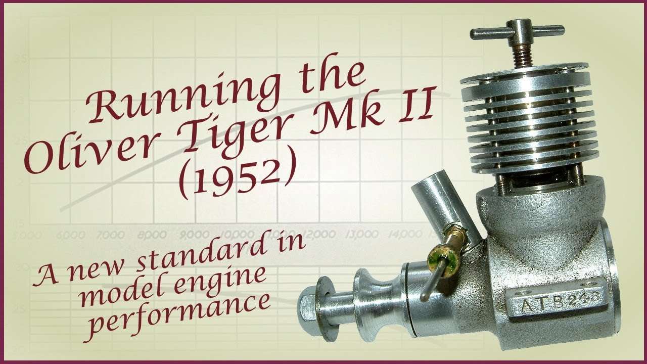 Starting and running a rare Oliver Tiger Mk II (1952)