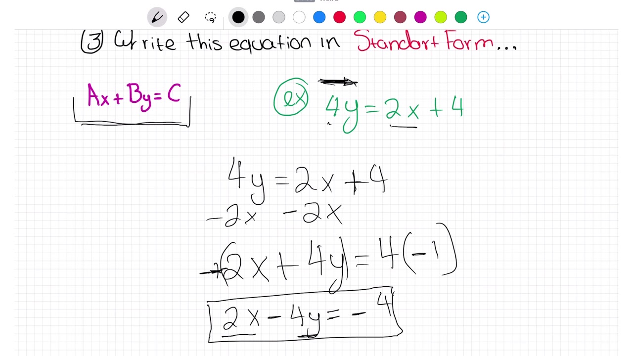 Formulas for TSI
