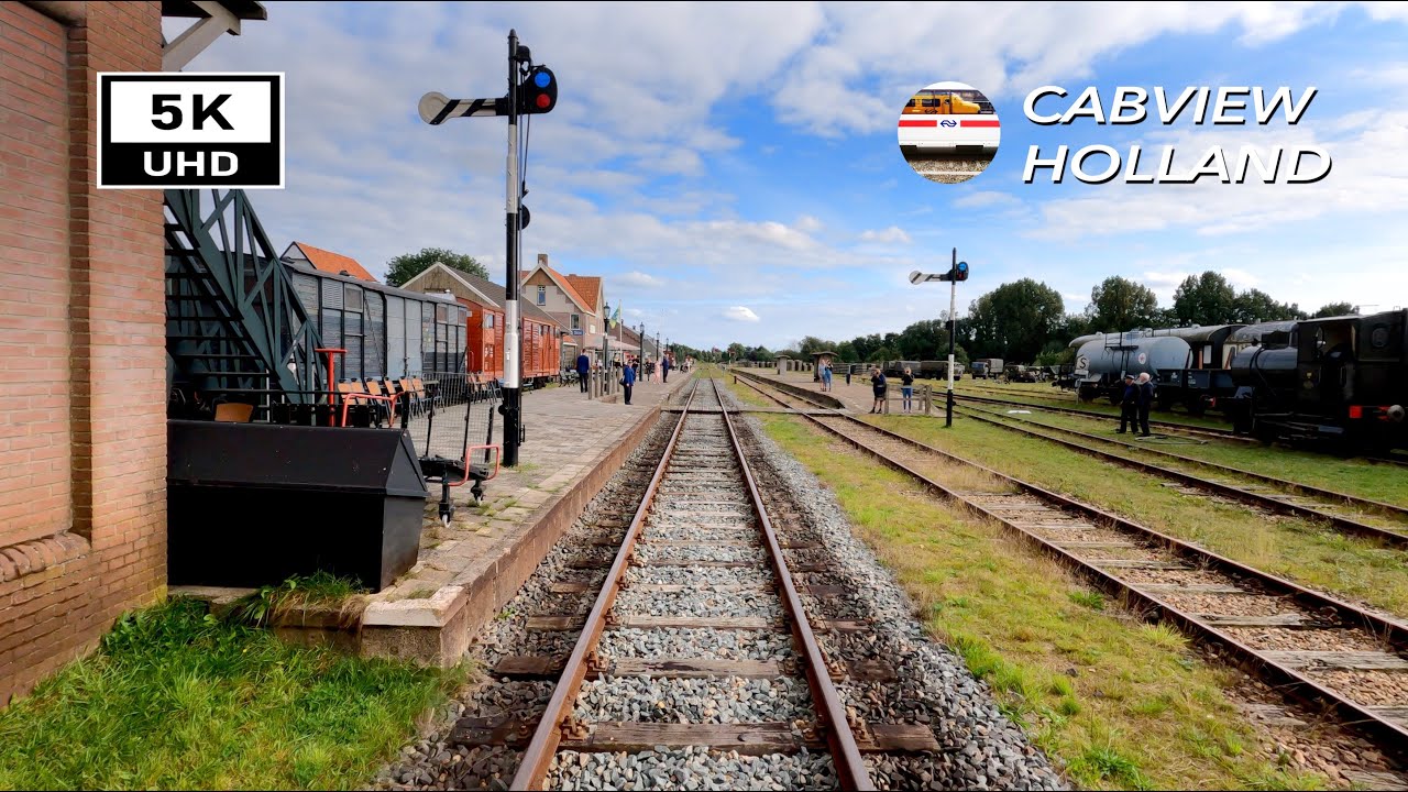 [5K] The Power of Steam! BR52 Cab Ride: Veendam - Stadskanaal CABVIEW HOLLAND 19 sep 2021
