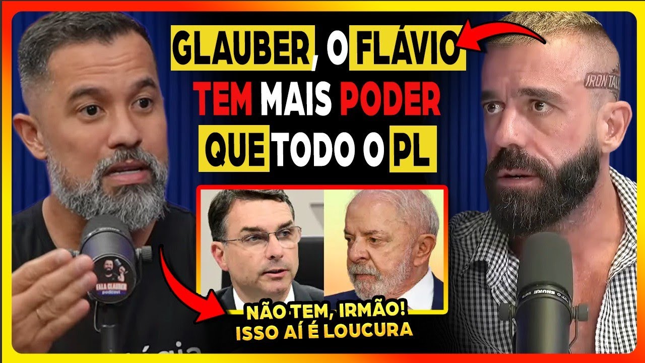 PEGOU FOGO! GLAUBER e FELIPE SESTARO se DESENTENDEM ao VIVO em DEBATE