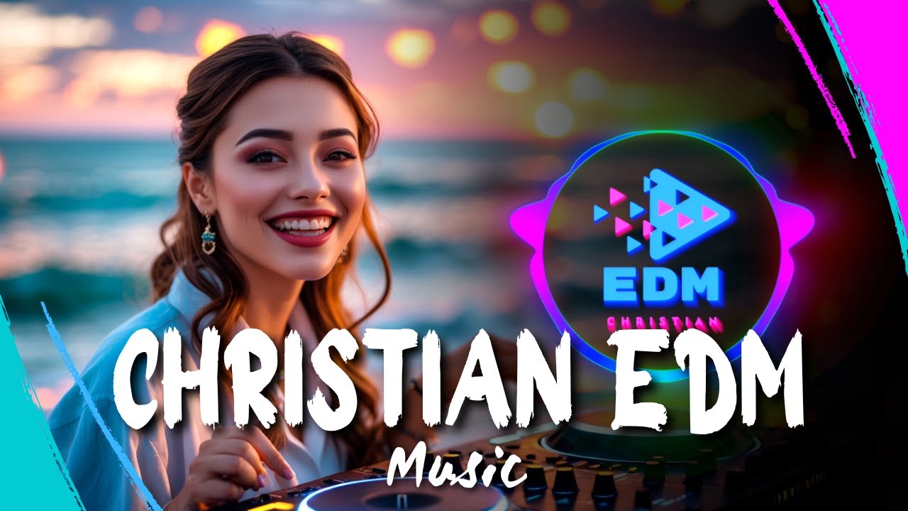 Christian EDM Workout Music 💙💜 Christian Music Playlist Upbeat 🎶 Feel Good Christian Music