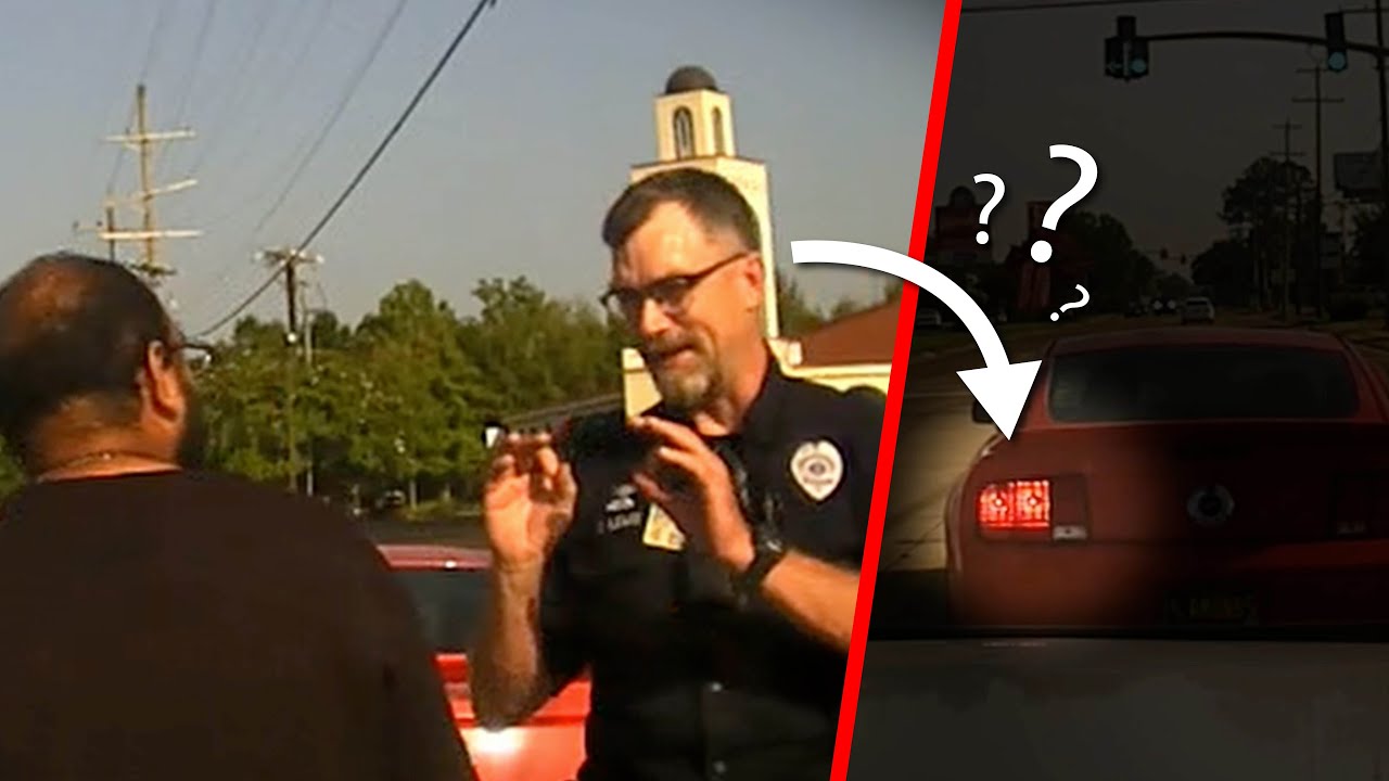 [DASHCAM] Police Caught Red-handed Making Bogus Traffic Stop