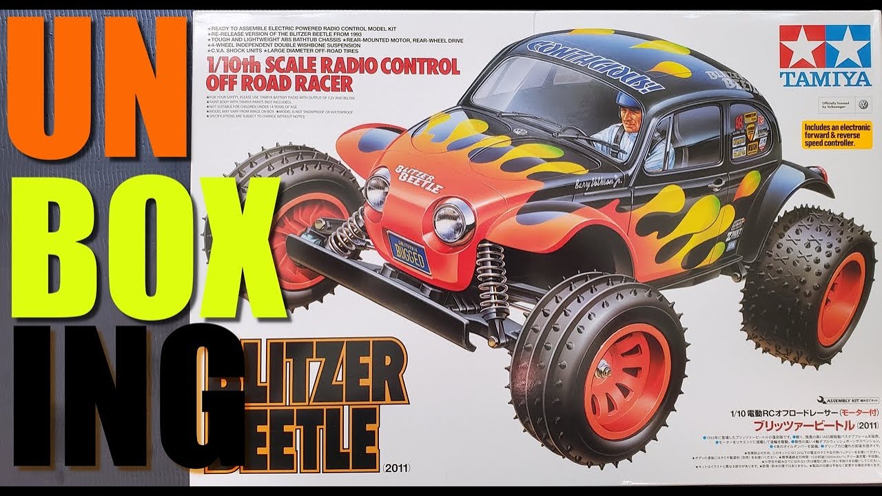 Tamiya Blitzer Beetle Unboxing