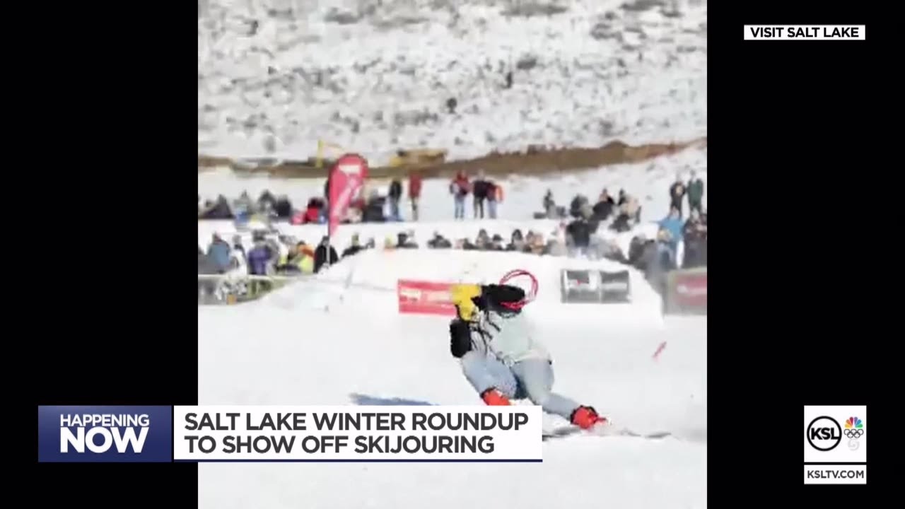 Visit Salt Lake brings Skijoring to downtown Salt Lake City