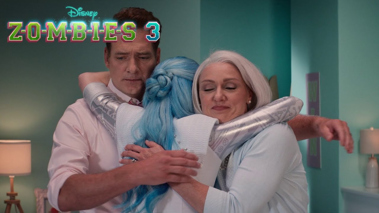 ZOMBIES 3 | Addison's mom reveals her real hair | Clip | Now Streaming on Disney +