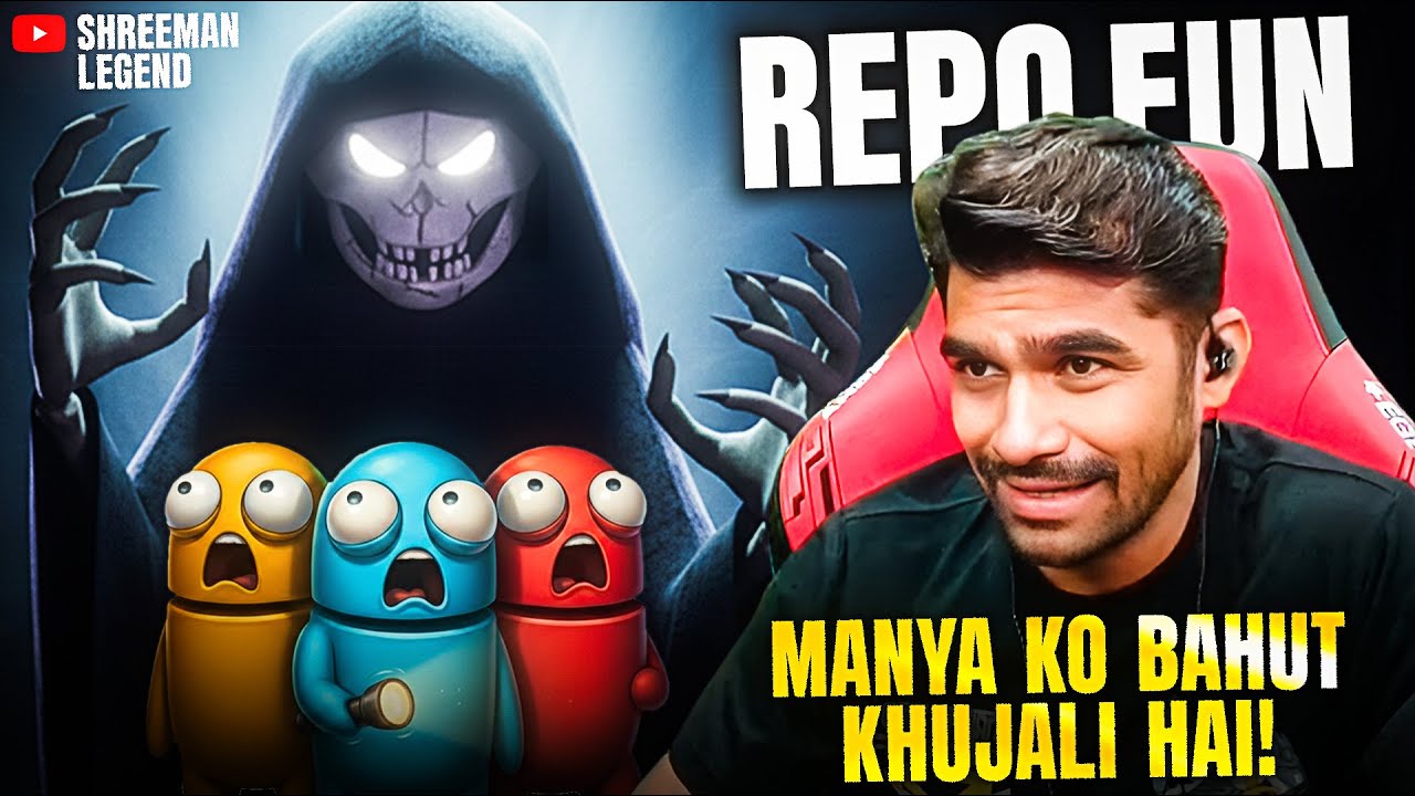 REPO Game Mein Horror + Comedy 😂 | Manya Ko Bahut Khujali Hai! | #shreeman #repo