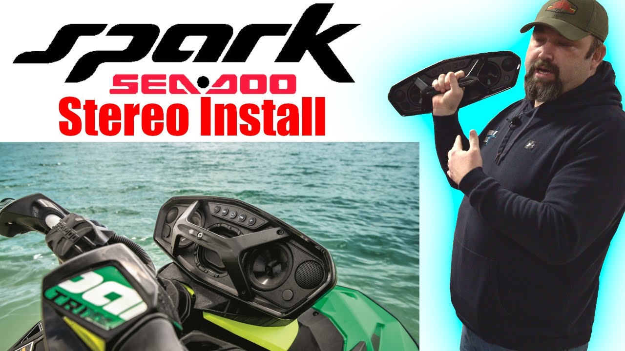Установка портативной аудиосистемы Sea-Doo SPARK BRP, модель 2021, деталь 295100866