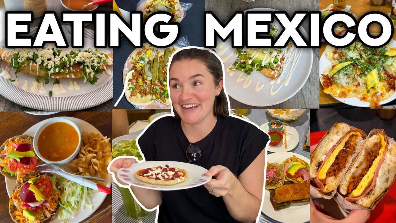 Американец впервые пробует мексиканскую еду! (MEXICO FOOD TOUR)