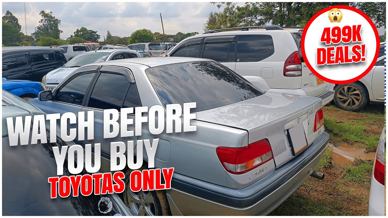 TOYOTAS ONLY! 🚗💯 You Won’t Believe What 499K Gets You at Jamhuri Car Bazaar – BEST Budget Cars!