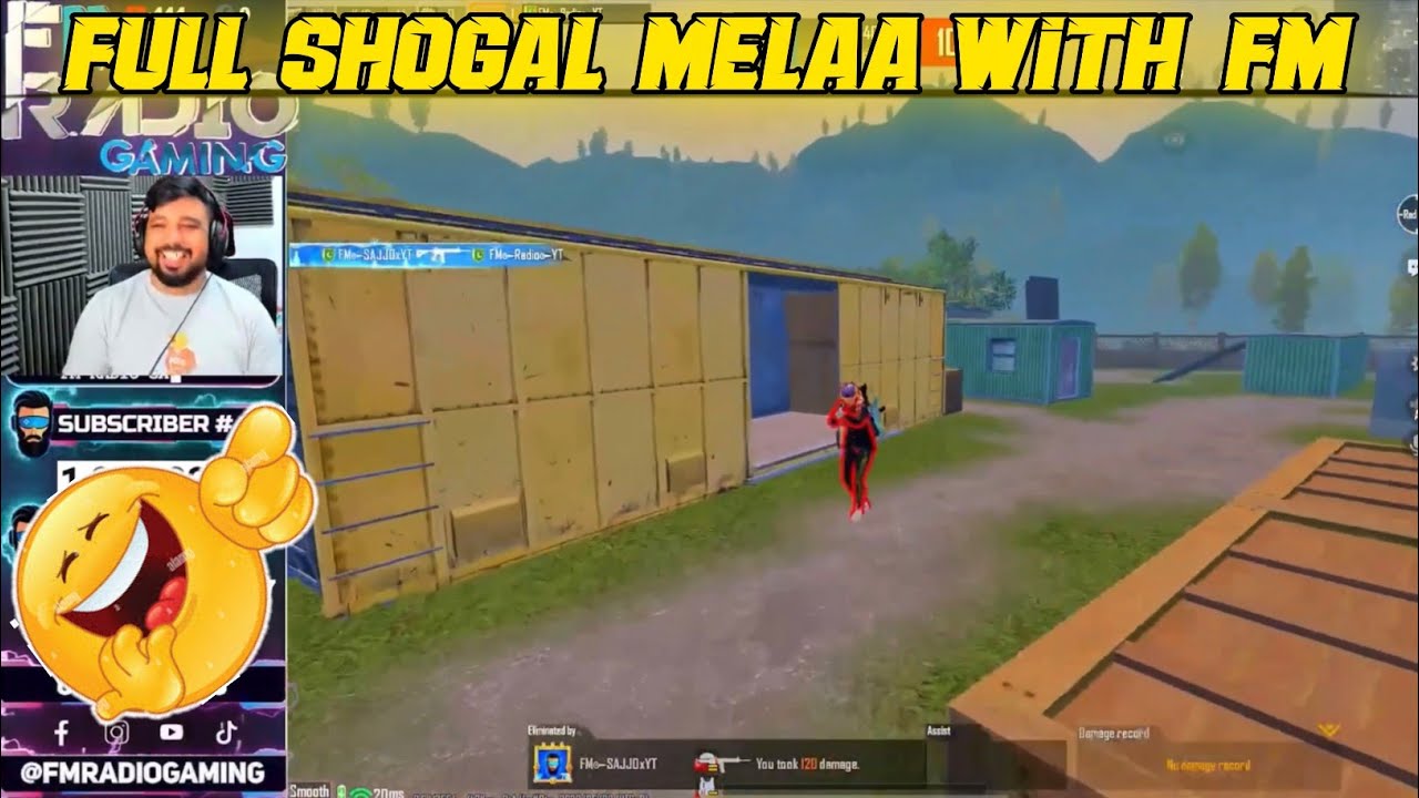 1V1 WITH FMRADIOGAMING FULL SHOGAL MELA🤣 || FMSAJJOYT