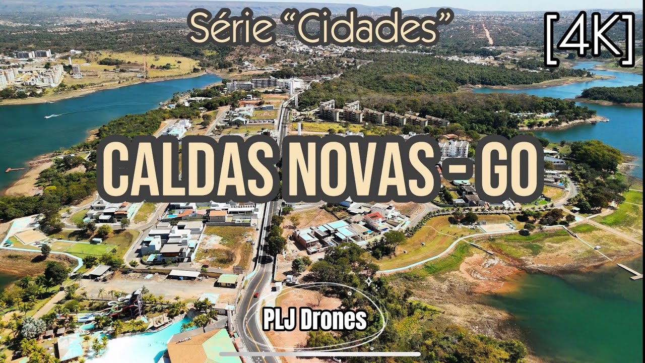 182 - 4K - Drone - Caldas Novas #drone #caldasnovas #caldasnovasgo #goiás #cidades #cidadesdobrasil