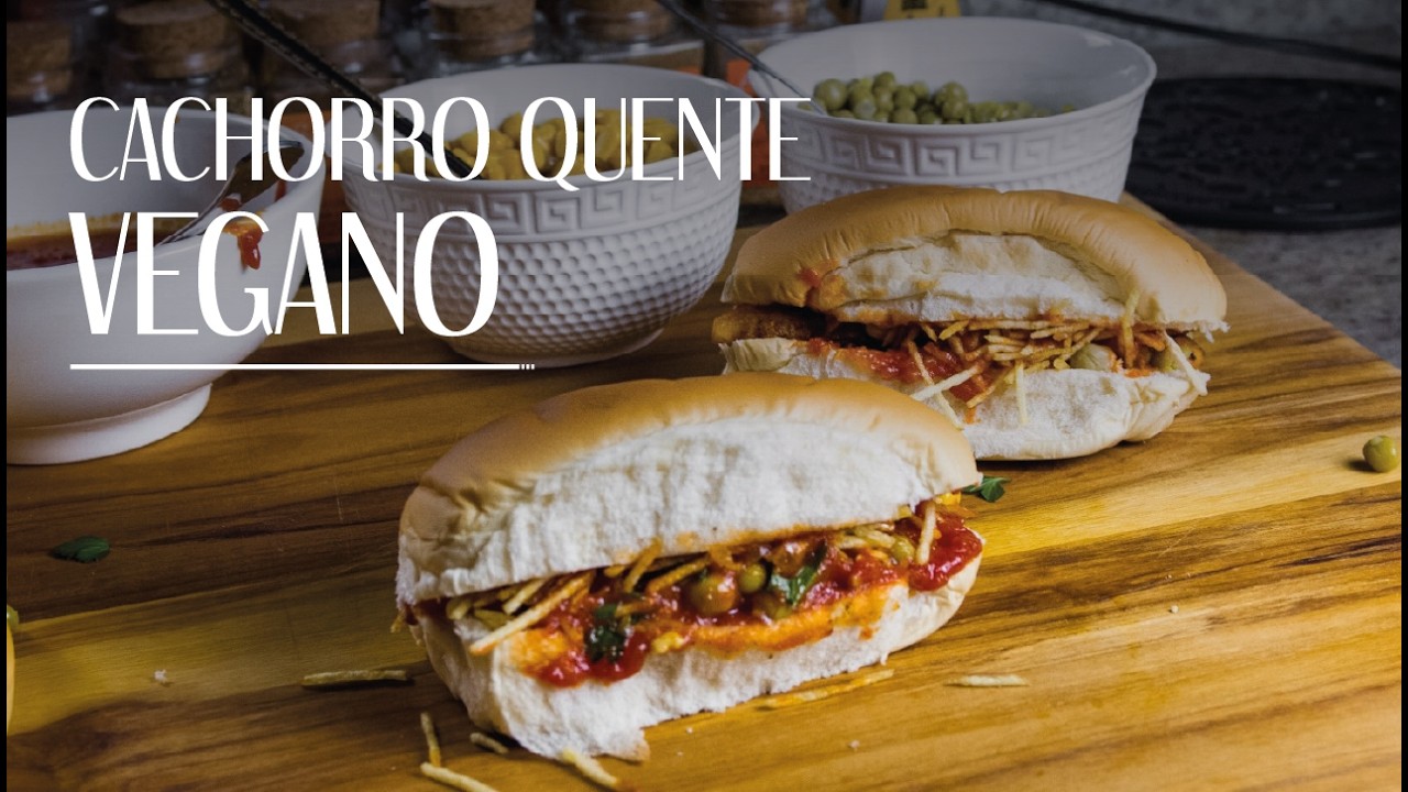 Como Fazer Cachorro Quente Vegano - Receita Completa e Barata