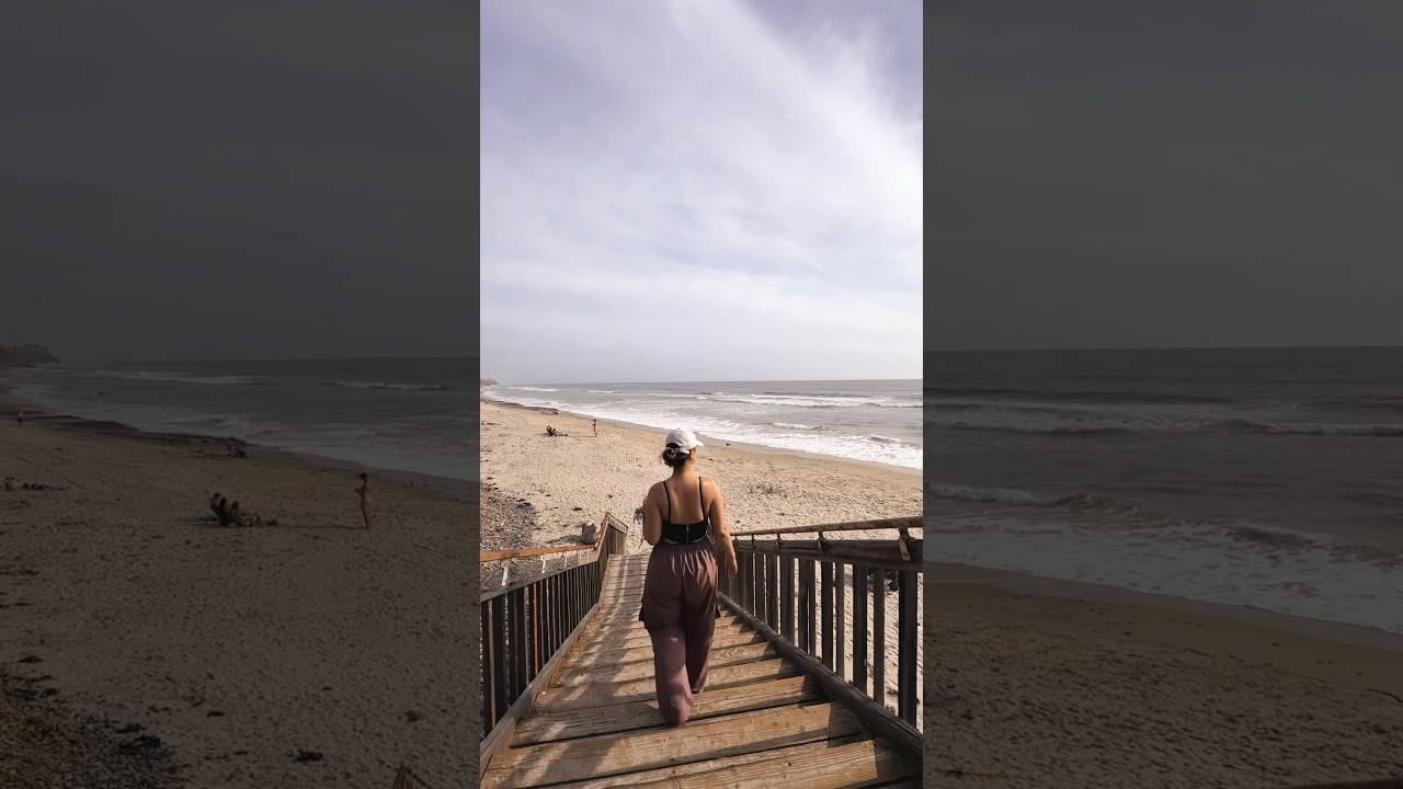 sun-kissed skin, salty hair, & His peace ☀️ #beachvibes #coastalwalks #oceanview #naturelovers #ootd
