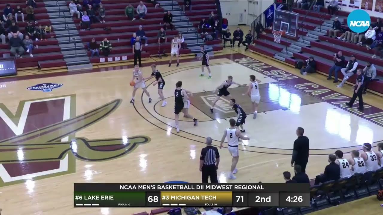 Tech MBB | NCAAT Lake Erie Highlights | 3.14.26