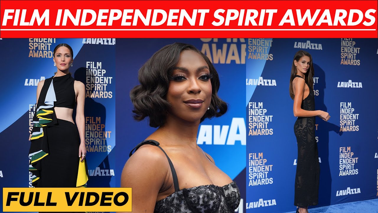 Film Independent Spirit Awards: Rose Byrne, Ego Nwodim, Kaia Gerber, and others attend