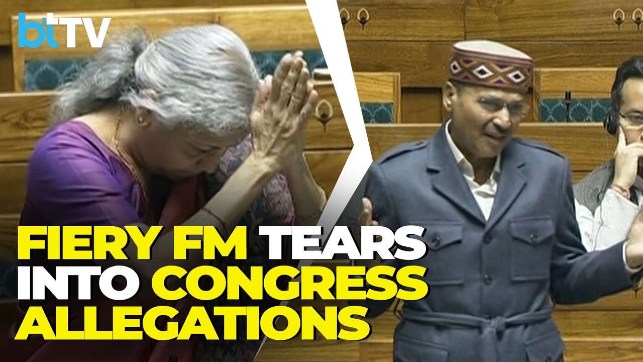 FM Counters Congress’ Adhir Ranjan Allegations Of Discrimination Against Karnataka