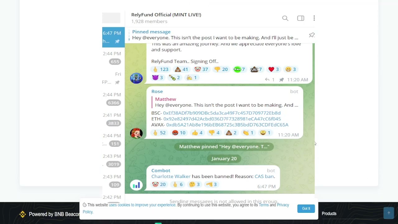 Relyfund - HOW TO WITHDRAW FROM THE SMART CONTRACT (finale) 😱