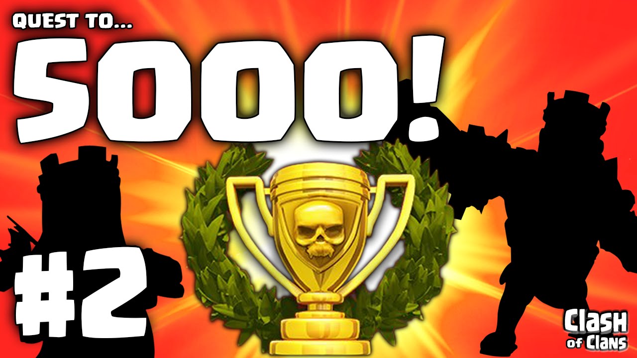 Clash of Clans 'Quest to 5000 Trophies' #2 Choose Your Army!