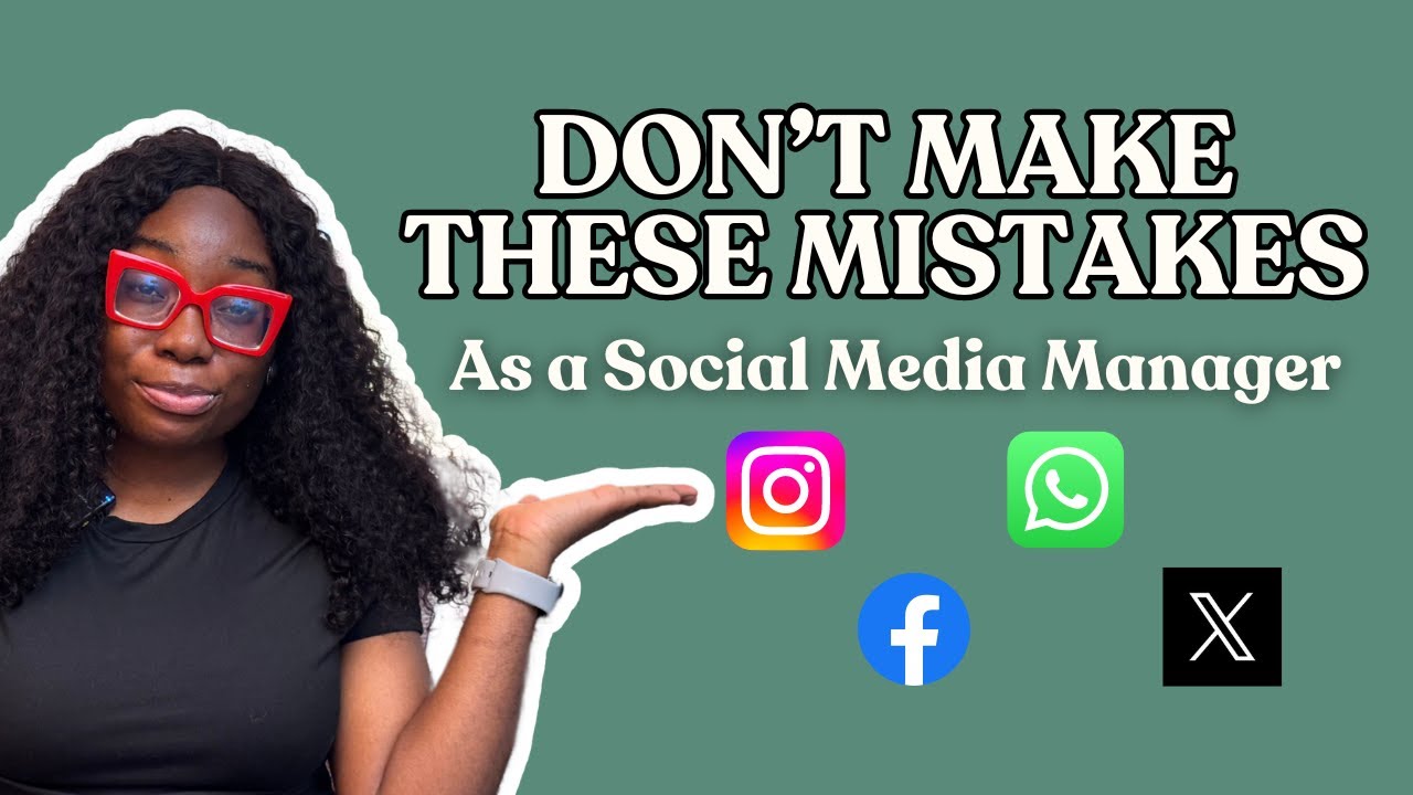 Avoid These 5 Common Mistakes in Social Media Management