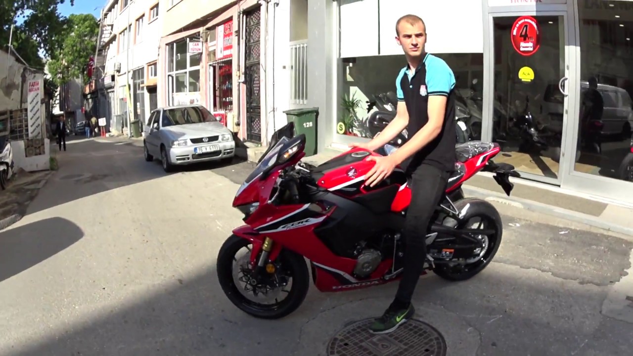 2018 Honda CBR 1000 RR Fireblade Egzoz Sesi, Kasa Açılışı ve İlk Marş Bursa Durankardeşler