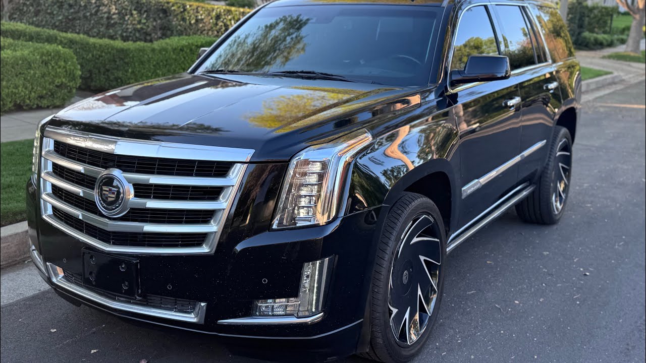 2015 Cadillac Escalade Premium on 24” Wheels - $21,995