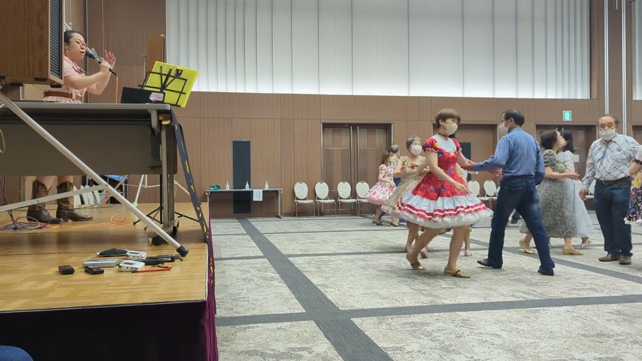 大鳥スクエアダンスの会 プラスパーティー 太田久美子 コール＆シンギング