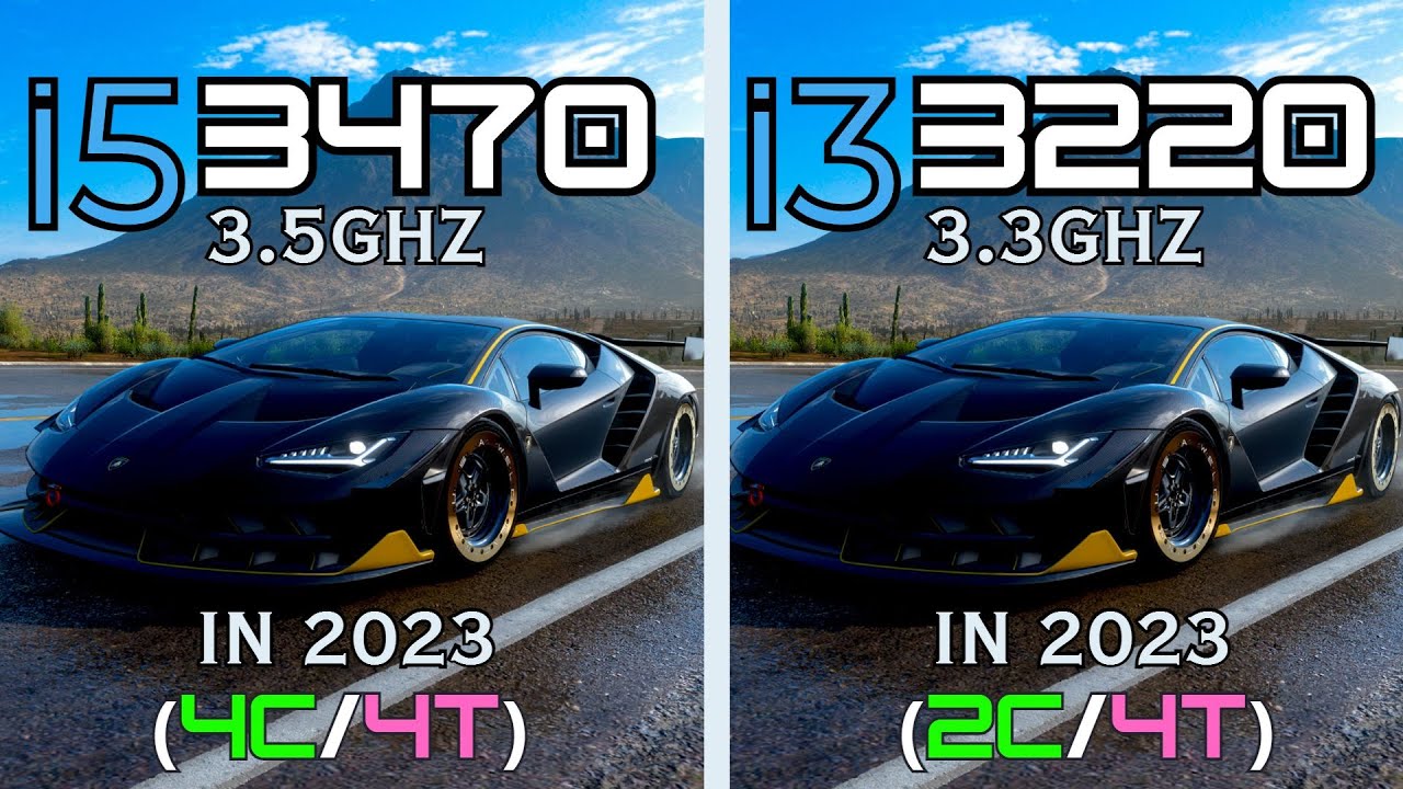 i3 3220 vs i5 3470 Tested in 12 Games | 1080p