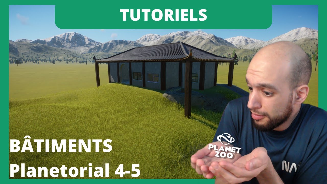 PLANETORIAL #04 - Bâtiments - Tutoriel Planet Zoo (4/5)