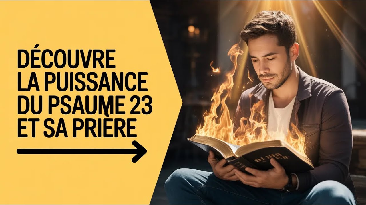 🔥PSAUME 23: Pourquoi il est un psaum puissant ? Prière avec psaume 23. 