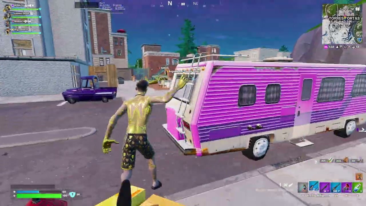 Fortnite Raiz - Gameplay MIDAS MARESIA (16/01/2026)