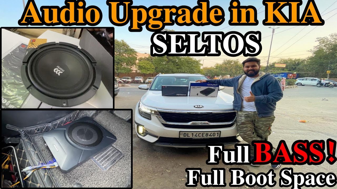 Audio Upgrade in My KIA SELTOS | Alpine Best Underseat Subwoofer | Morel Component Speaker & Damping
