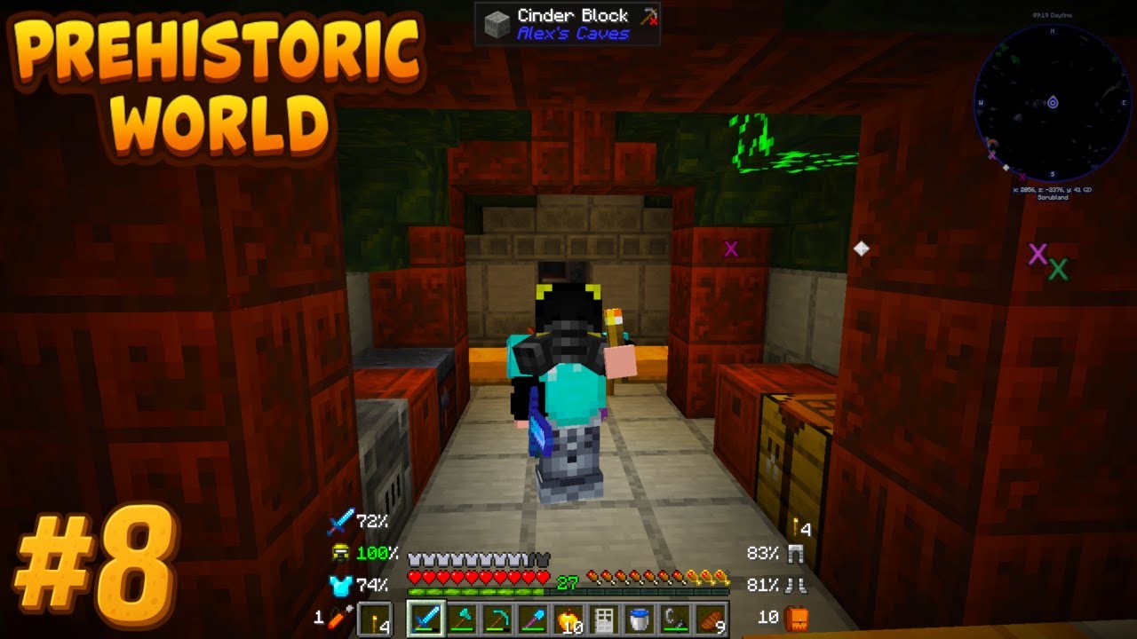NOWA BROŃ W EPOCE DINOZAURÓW! 🔫💣 | Minecraft: Prehistoric World #8