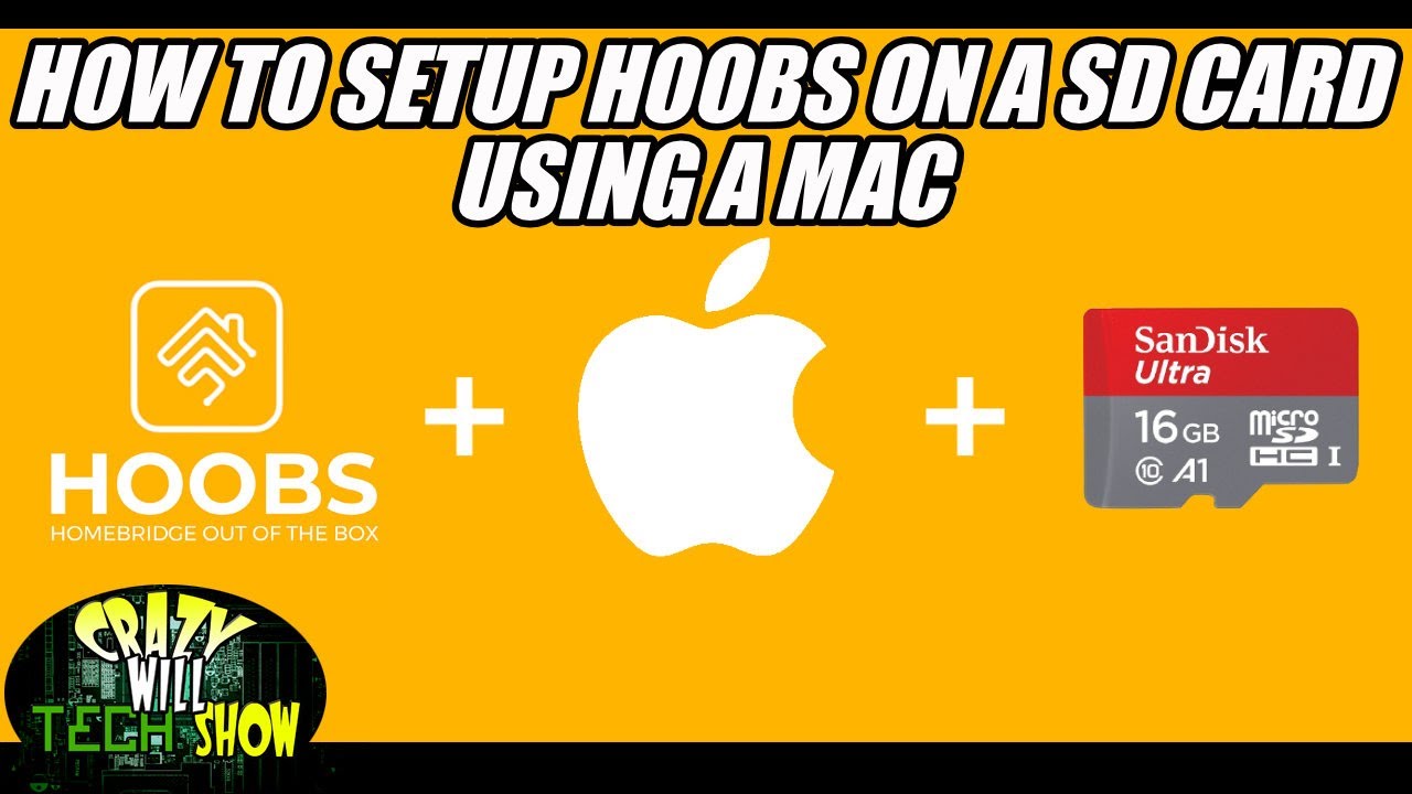 Как настроить Hoobs на SD-карте с помощью Mac для Raspberry Pi