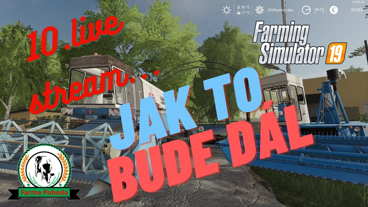 🚜 10. stream jak to bude dál 🧩 (komiks) Farma Pohoda FS