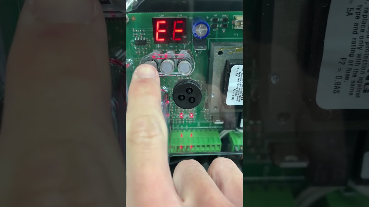 FAAC 740 Sliding Motor Open Direction Change