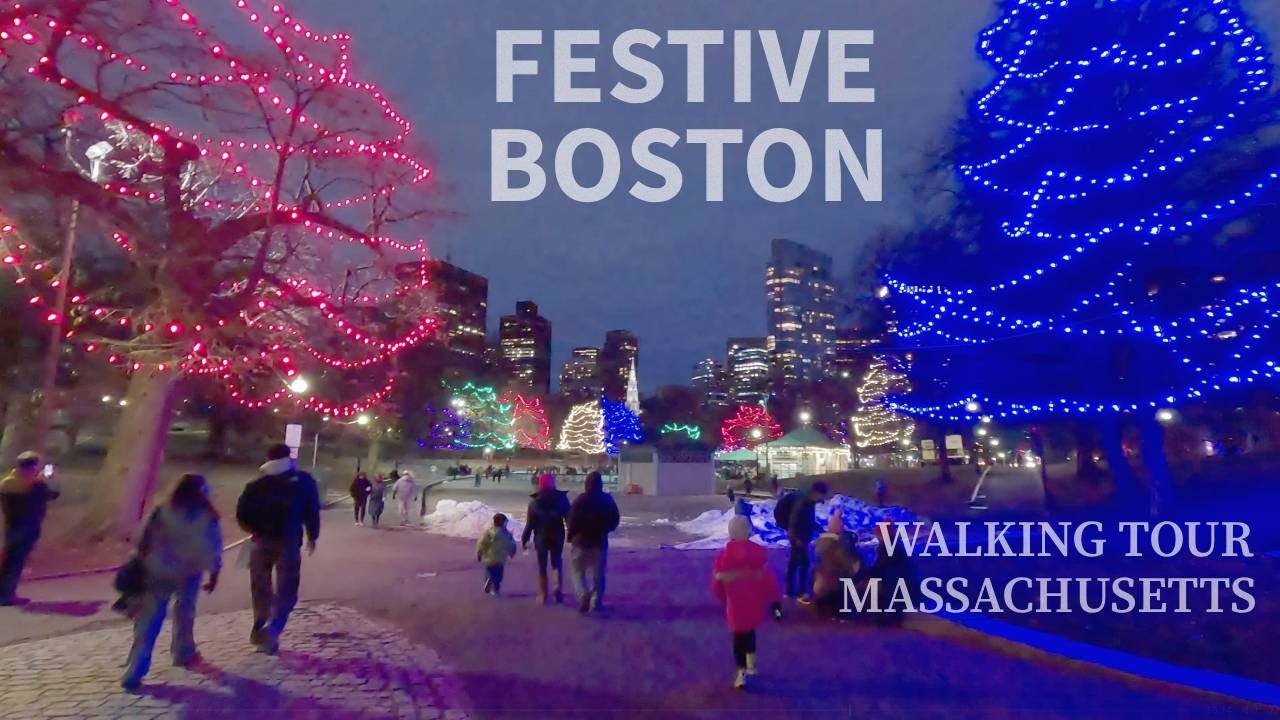 Boston MA–Christmas Season Walking Tour