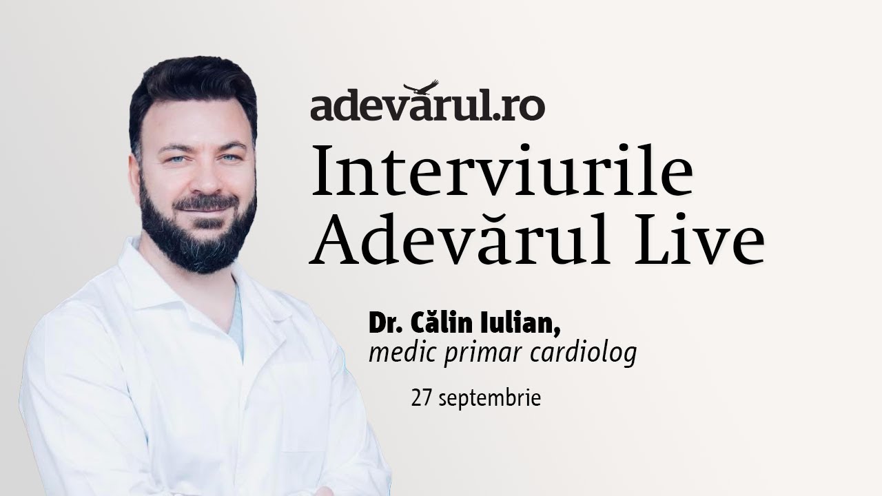 Cum să îți schimbi viața într-o singură zi, explică medicul cardiolog dr. Călin Iulian