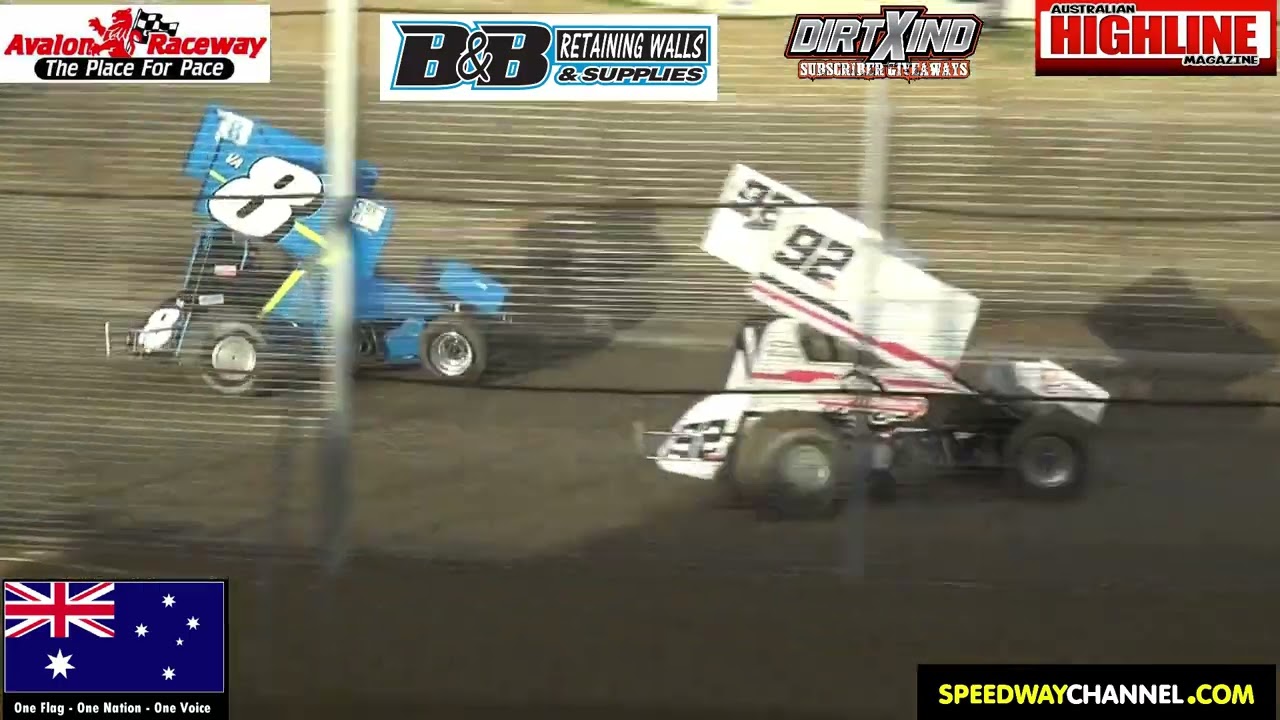 Sprintcars at Avalon heat2 -7feb26 movie