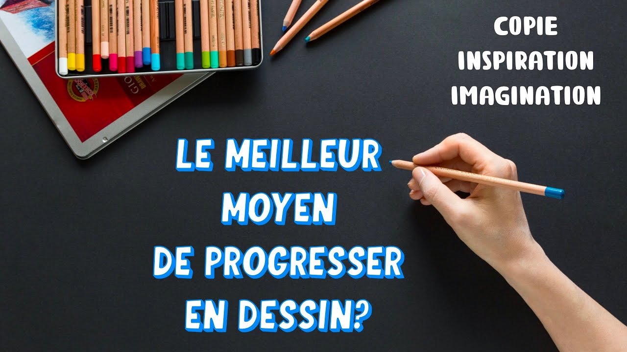 Copier, s'inspirer, imaginer? Quelle est la meilleure m&eacute;thode pour progresser en dessin? 🤔✍🏼